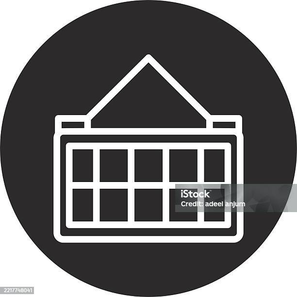 Container Inverted Circle Black Stock Illustration - Download Image Now ...