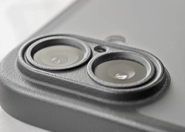 istock Close-up view of smartphone camera lens highlighting dual lens system designed for enhanced photography features and performance 2217753509