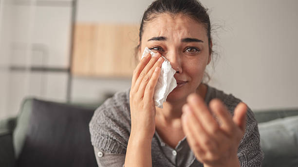 istock Sad young woman dealing with loss and psychological trauma 2217753701
