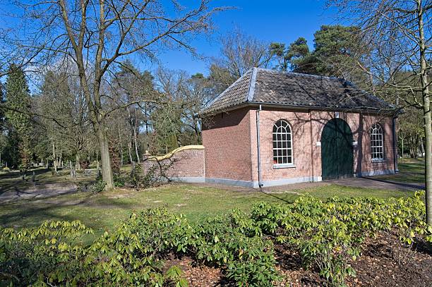 istock Building for material at the General Cemetery Vorden 2217760333