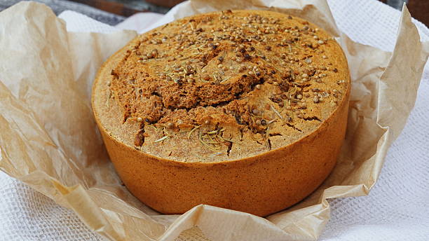 istock Bread Rustic Close-Up Warm Brown Fresh Baked Artisan Homemade 2217762520