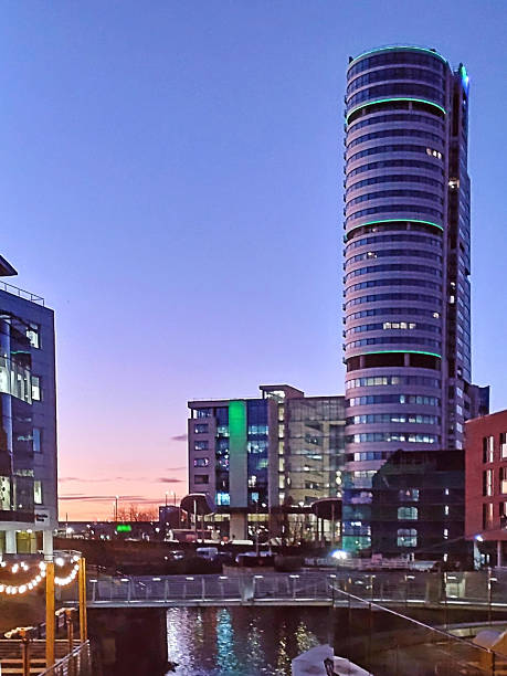 istock Leeds canal basin and Bridgewater Place tower 2217767109