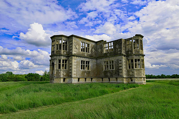 Lyvedens Lodge, is a unique Elizabethan building of exceptional interest, in Northamptonshire, on Friday, 30th  May, 2025.