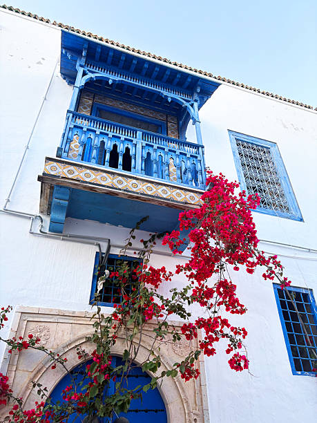 Beautiful Architecture building Exterior with Tunisian style