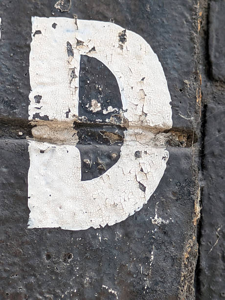 istock Written Wording in Distressed State Typography Found Ransom Letter D 2217801435