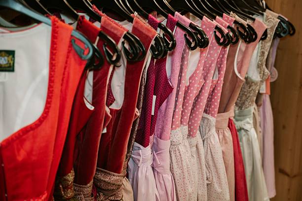 istock Colorful Traditional Dresses on Display 2217807591