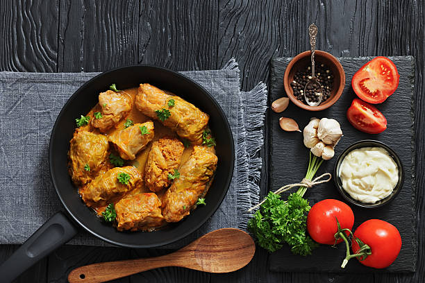 istock cabbage rolls with quinoa and ground meat filling 2217810169