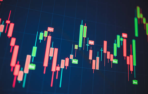 istock Investor analyzing real-time stock chart data on digital interface financial trading screen with dynamic market graph and economic performance 2217810555