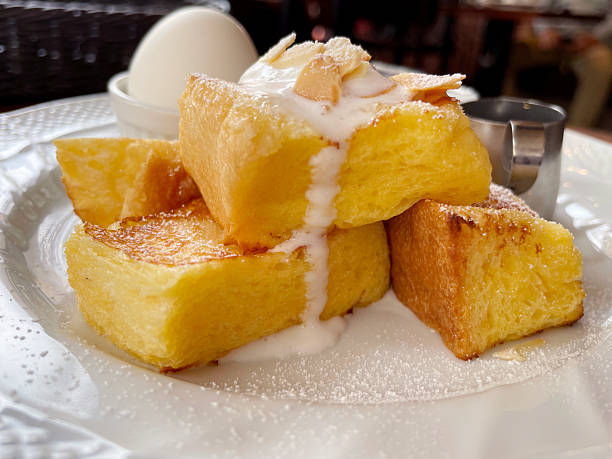 French Toast with Whipped Cream