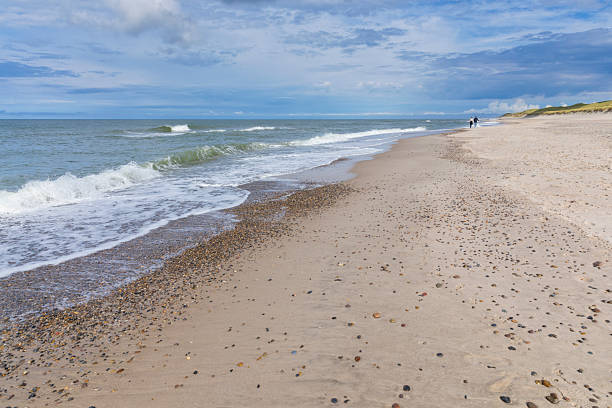 istock Strolling along the beach  on the Danish North Sea coast 2217819842