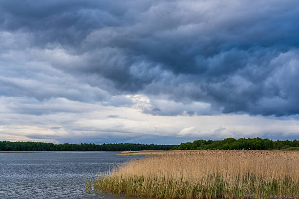 istock Heavy clouds on Lake Ros. Pisz. Masuria. 2217832752