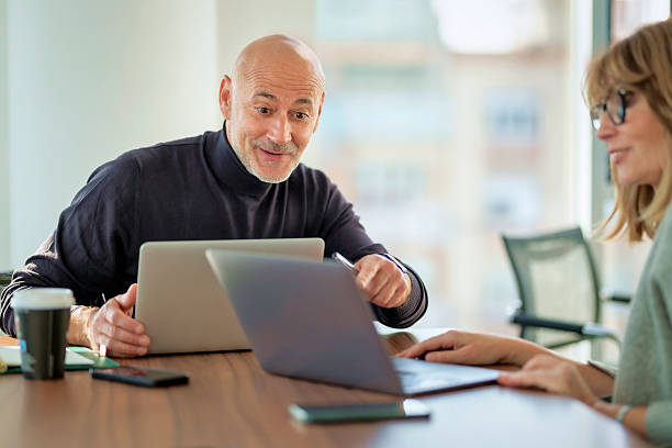 istock Business people working in high-end modern office 2217835079