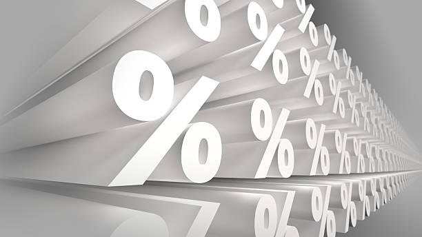 istock 3d Endless Percent Symbols Financial Growth and Discount 2217839543