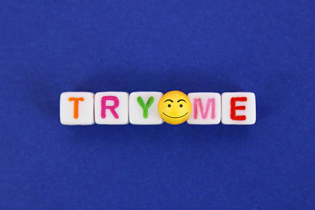 Leader with a happy face next to the phrase TRY ME
