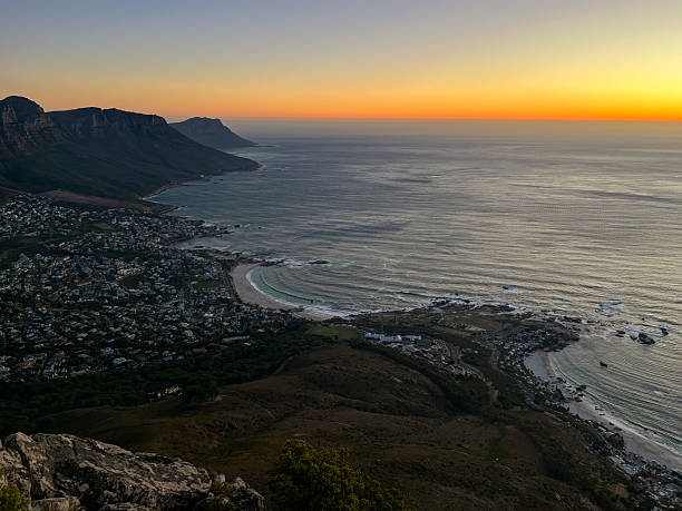 istock Sunset over Cape Town as viewed from Lion's Head 2217886514