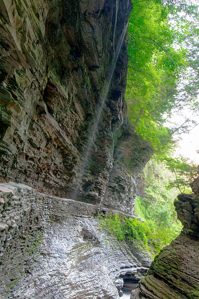 istock Pluto Falls, Watkins Glen State Park, New York 2217886983
