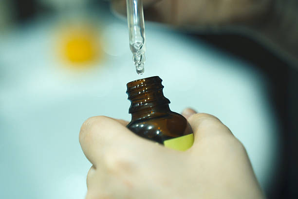 istock Extracting liquid for dental treatment in a clinical setting during daylight 2217923707