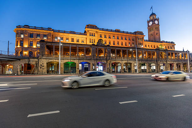 istock Sydney Central Station at Dusk 2217949022