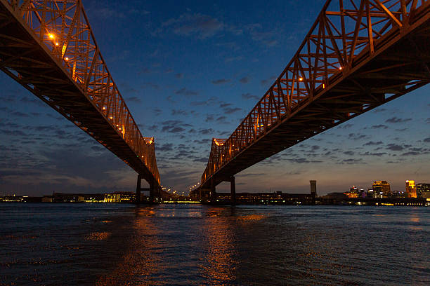 istock Evening View of the Crescent City Connection 2217957490