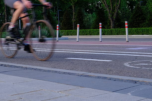 istock Riding bicycle in the city park 2217973018