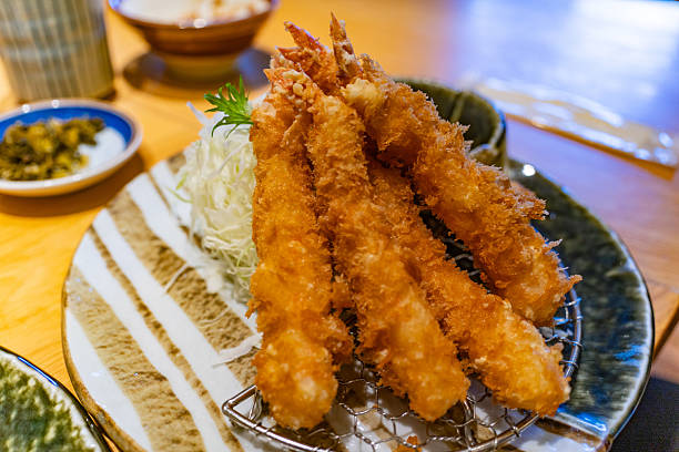 istock Deep-fried shrimp, a popular dish in Japan 2217978919