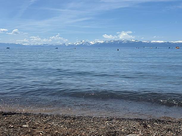 istock Tahoe Lakeshore View with Distant Kayakers 2217980624