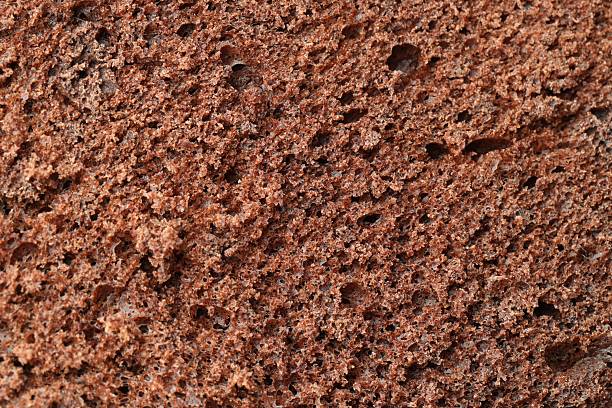 istock Tasty chocolate sponge cake as background, closeup 2217981487