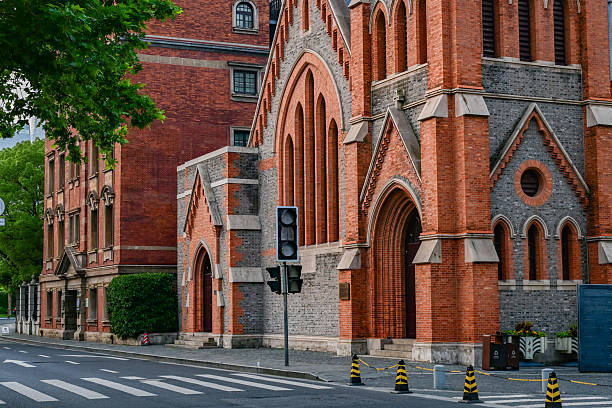 China, Shanghai, beautiful Union Church