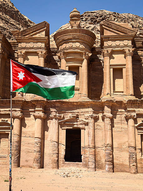 istock Al deir Monastry in petra 2217991836