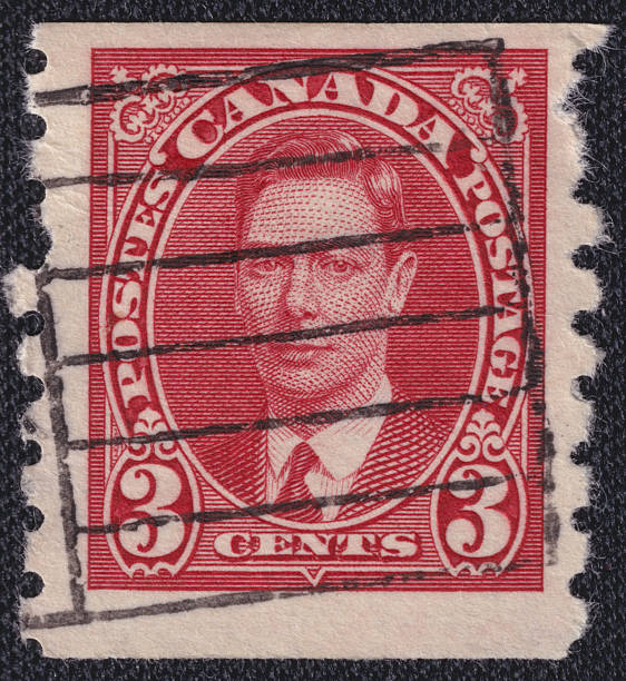 istock King George VI on a 1937 Canada postage stamp 2218000695
