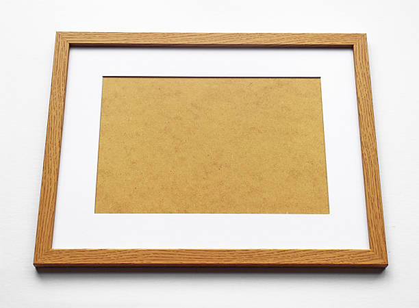 istock Wooden Pine Frame with White Picture Mount 2218002982