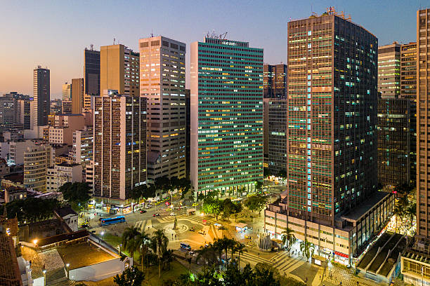 istock Rio de Janeiro City Skyline at Night 2218010404