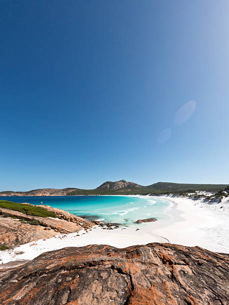 istock Hellfire Bay Secluded White Sand Beach with Turquoise Waters and Granite Boulders in Cape Le Grand National Park, Western Australia 2218014427