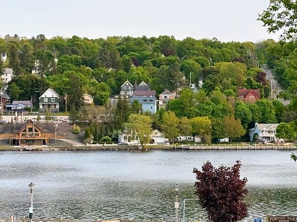 istock Keweenaw Waterway in Houghton, Michigan 2218027687
