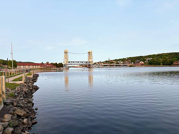 Aerial Lift Bridge in Duluth, Minnesota, USA