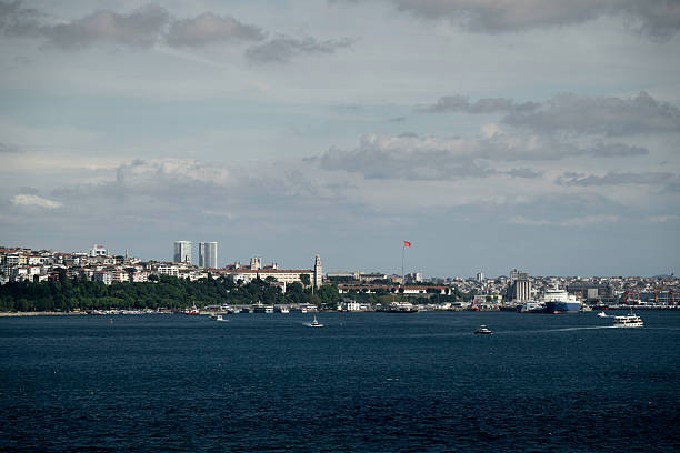 istock Bosphorus Strait View of Istanbul with Historic Waterfront 2218050191