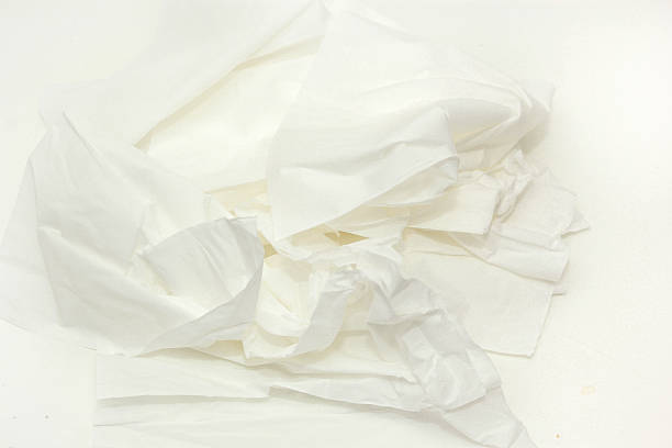 istock crumpled white tissue paper isolated on white backgroundwhite tissue on white background 2218056976
