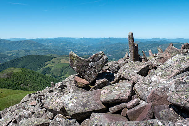 istock Loose rocks on top of the mountain 2218060257