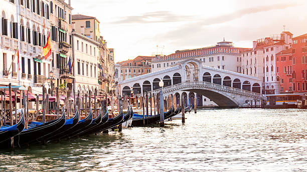 istock Rialto Bridge and Gondolas in Venice 2218060465