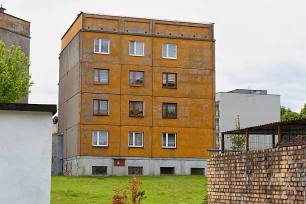 istock A Soviet-era, four-story apartment building 2218060744