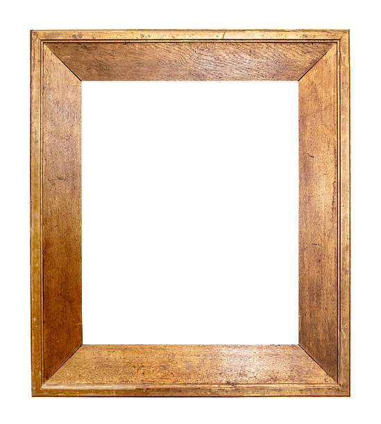 istock old vertical flat wide golden picture frame cutout 2218060798