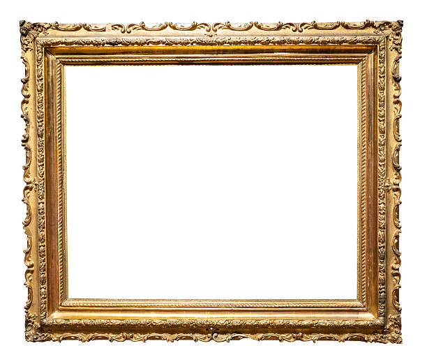 istock ancient horizontal carved golden painting frame 2218060848