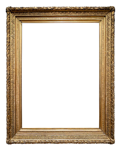 istock antique vertical gold carved painting frame cutout 2218060865