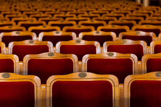 istock Row of red seats in theatre 2218062014