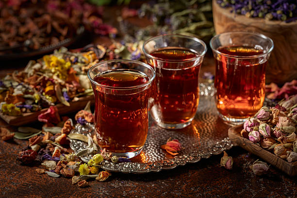 istock Herbal tea and a mix of various dried medicinal plants and herbs. 2218076543
