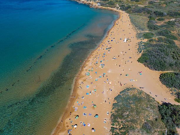 istock Ramla beach Gozo drone photo 2218079986