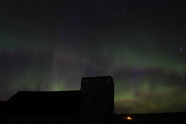 I often get blessed with the northern lights over my place.