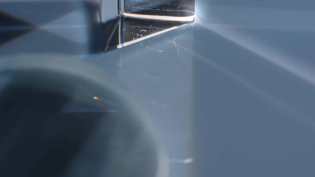 istock Abstract of Prism with Light Refraction Effects 2218087208