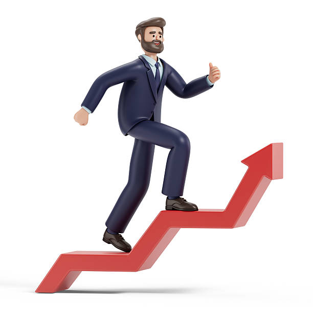 istock Man climbing an upward arrow 2218090213