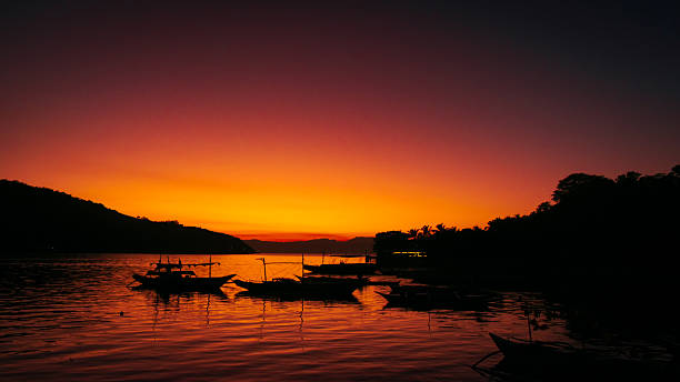 istock Sunset by the bay. Romblon, Philippines 2218098804